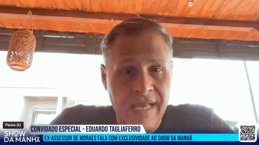 Eduardo Tagliaferro Foto: YouTube Fio Diário