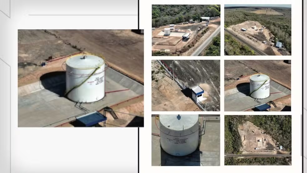 PCC construía distribuidora de combustíveis entre Teresina e Altos, diz Polícia — Foto: SSP/PI