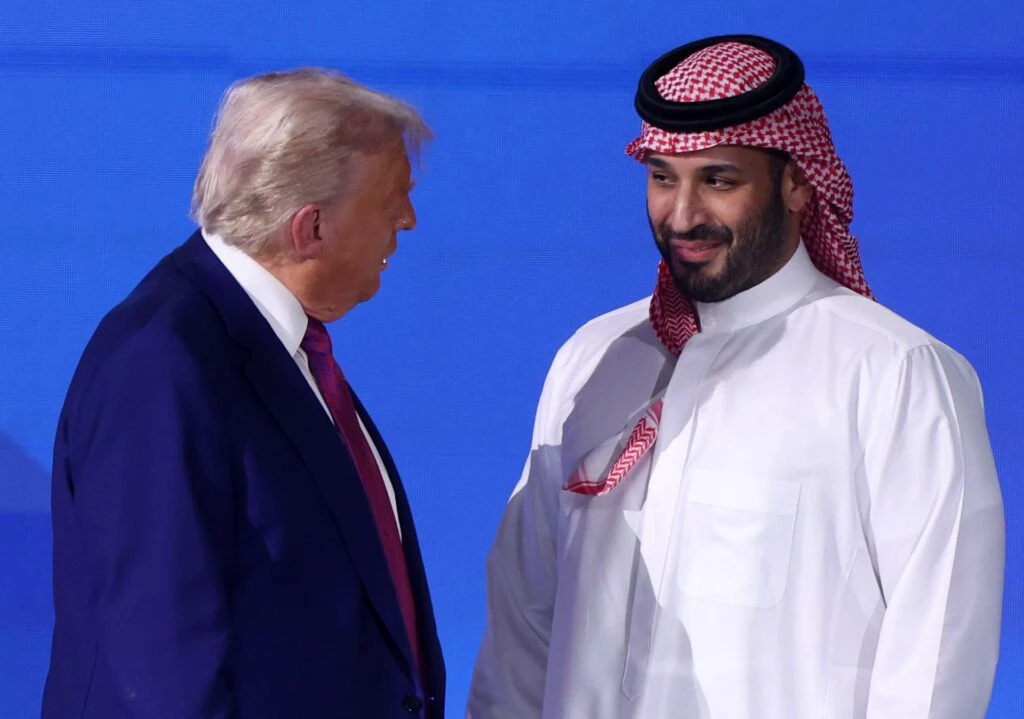 Presidente Donald Trump e príncipe saudita Mohammed bin Salman bin Abdulaziz Al Saud Foto: EFE/EPA/ALI HAIDER
