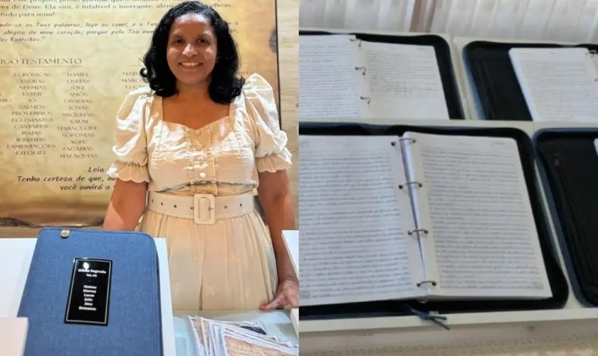 Elisabeth de Souza escreveu o manuscrito de mais de 3 mil páginas. (Foto: Instagram/admorrobranco/Arquivo pessoal