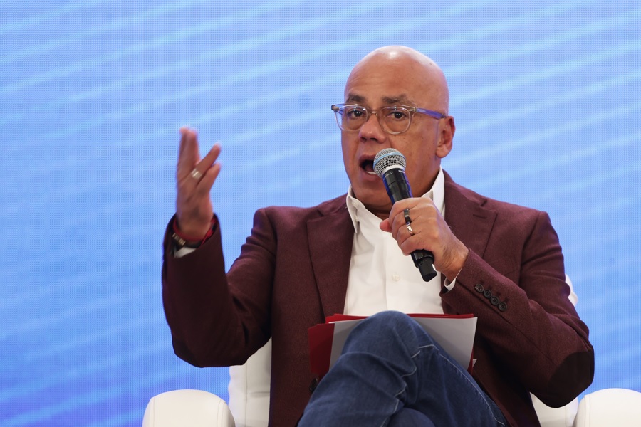 Jorge Rodríguez Foto: EFE/ Ronald Peña R/ ARCHIVO