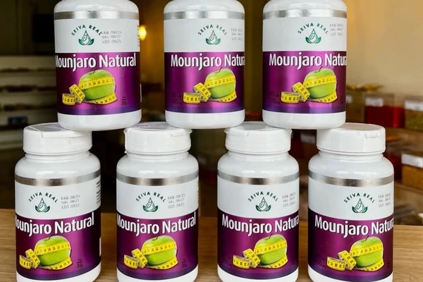 Mounjaro Natural, da Seiva Real, proibido pela Anvisa Crédito: Reprodução/ Redes sociais