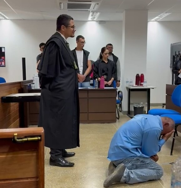 Luiz sendo absolvido por unânimidade