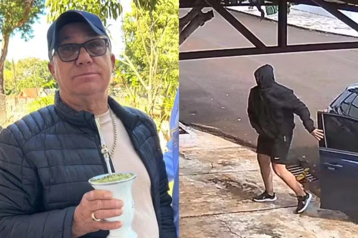 Alceu foi morto por neto e amigo durante assalto Crédito: Reprodução