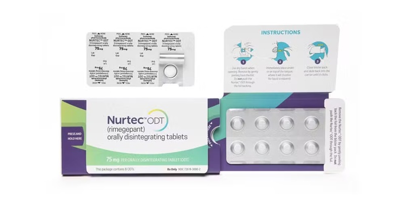 Nurtec, novo medicamento aprovado para enxaqueca — Foto: Reprodução