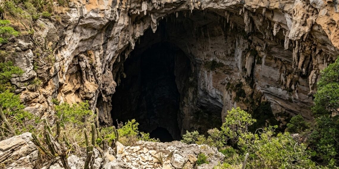 São Desidério abriga um riquíssimo patrimônio subterrâneo sob a vegetação do Cerrado. - Imagem criada por inteligência artificial (ChatGPT / Olhar Digital)  