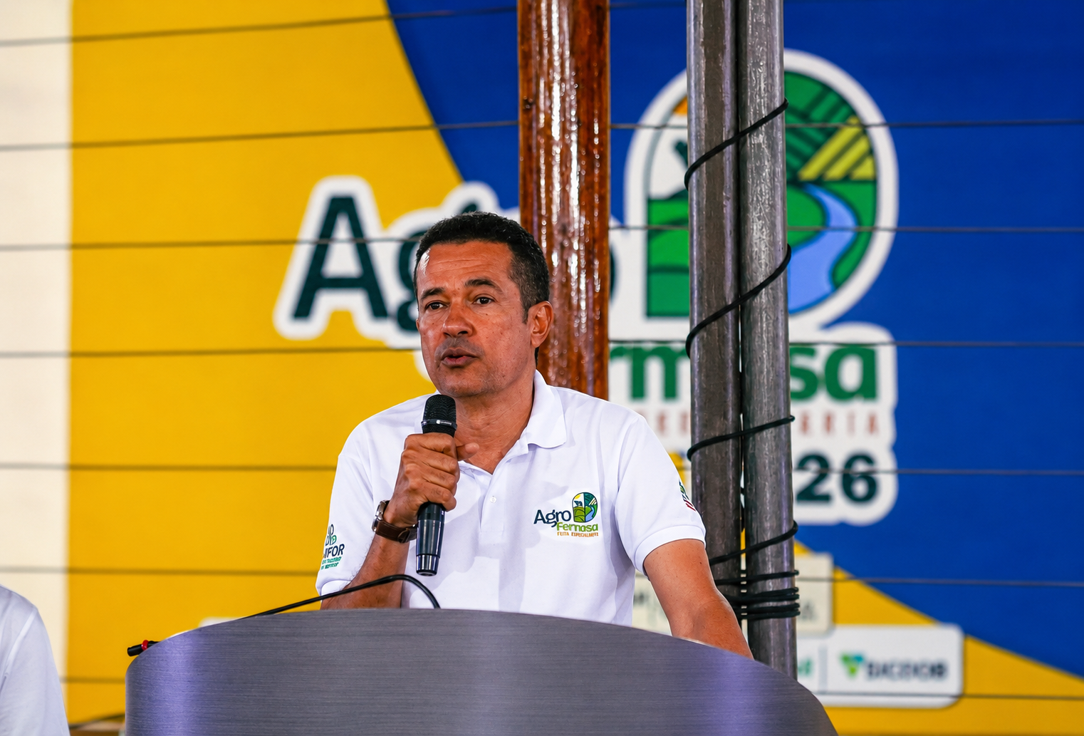 Presidente da AgroFormosa, Sabino Filho. Imagem/Ascom AgroFormosa