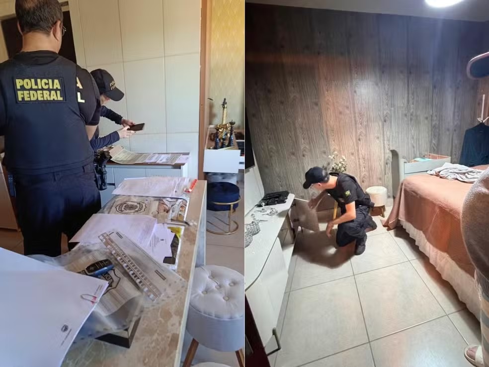PF prende três em esquema que vendia diplomas falsos para cursos de medicina em MG — Foto: Polícia Federal