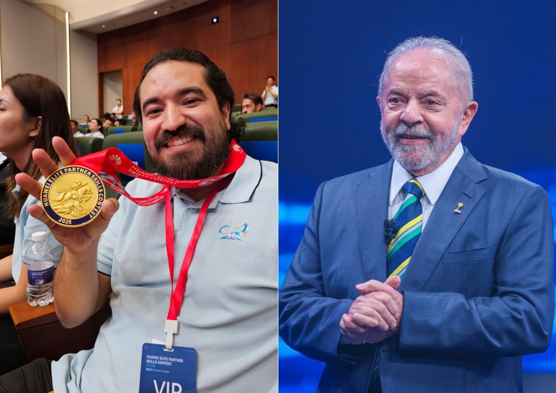 Engenheiro Eder Soares e o Presidente Lula da Silva