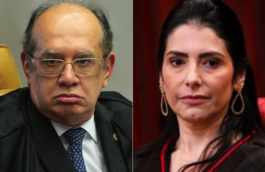 Gillmar Mendes (STF) e Estela Aranha (TSE), ministros que tentaram "produzir" em debate disciplinado por lei e regulamentado no TSE.