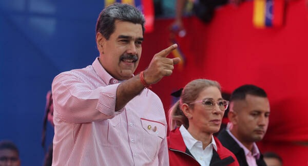 Nicolás Maduro e Cilia Flores Foto: EFE/ Miguel Gutiérrez